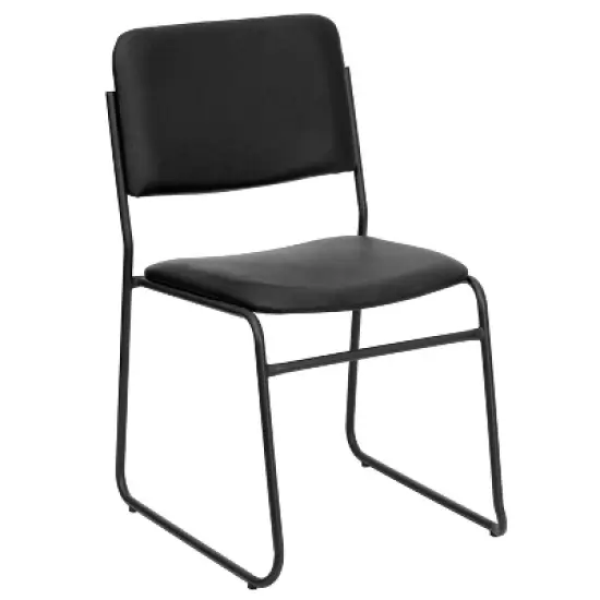 Flash Furniture HERCULES Series 500 lb. Capacity High Density Stacking Chair with Sled Base image {11}