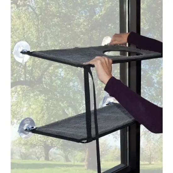 K&H Pet Products  EZ Mount Window Kitty Sill image {2}