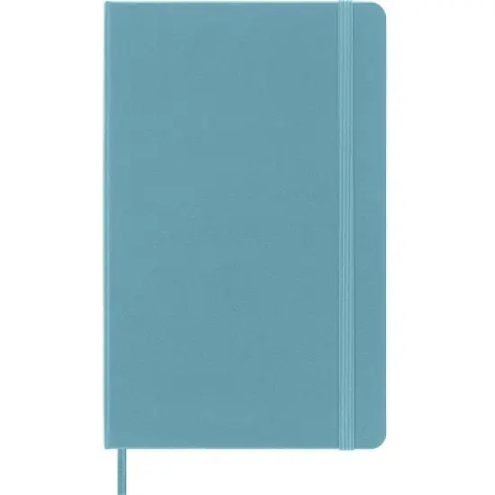 Moleskine Notebook Ruled Hard Cover Large Reef Blue image {1}