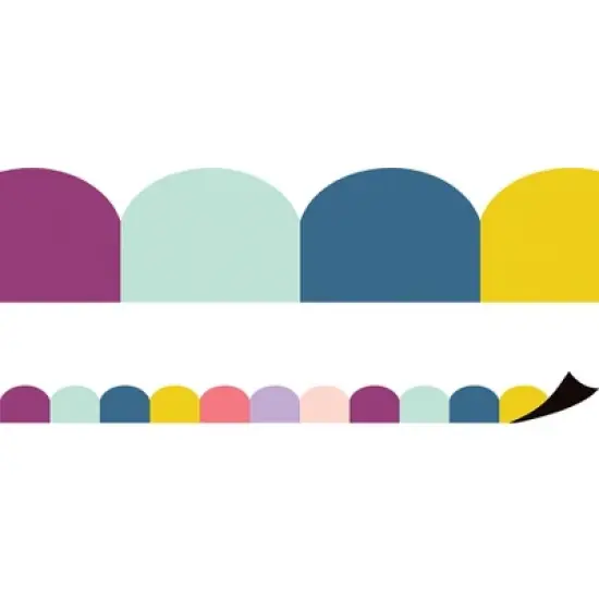 Teacher Created Resources&reg; Oh Happy Day Scalloped Magnetic Border, 24 Feet image {1}