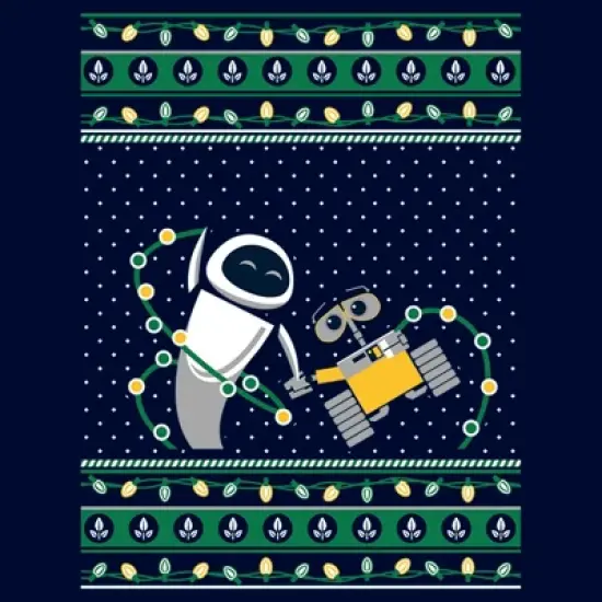 Men's Wall-E Eve Ugly Sweater Sweatshirt image {1}