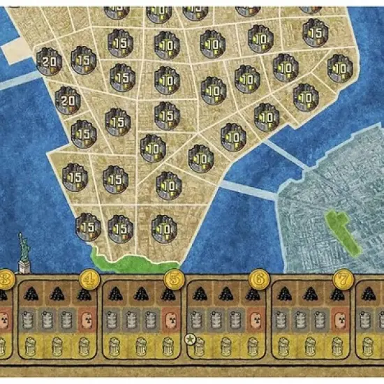 Rio Grande Games: Power Grid Bremen/Manhattan -Strategy Board Game, Ages 14+ image {2}