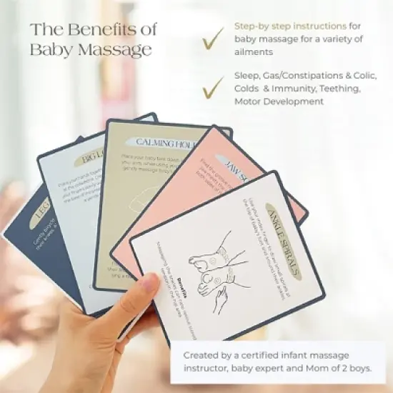 Kahlmi Baby Massage Cards image {3}