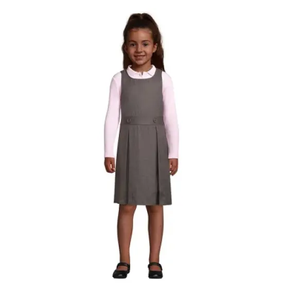 Lands' End Girls Uniform Solid Jumper image {2}
