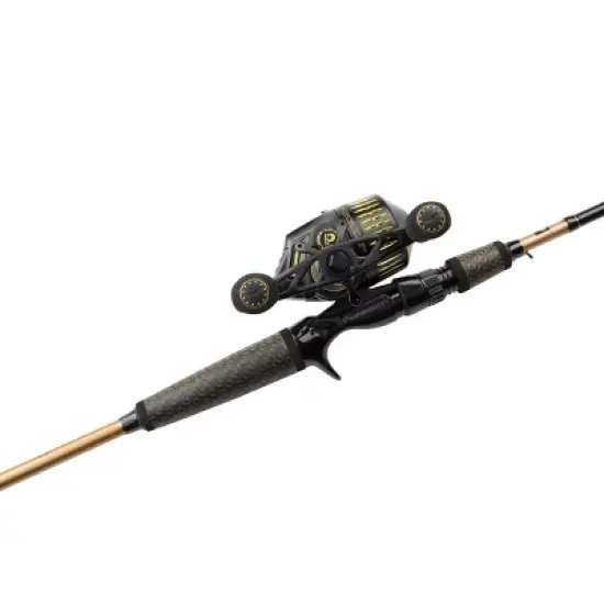 ProFISHiency Sniper 6'8" Spincast Combo - Black/Gold image {1}