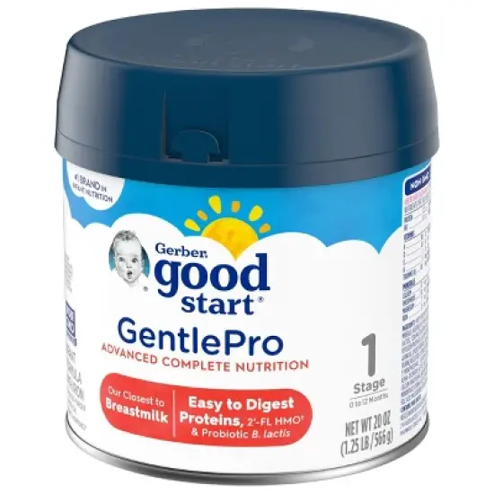 Gerber Good Start GentlePro Non-GMO Powder Infant Formula - 20oz image {2}