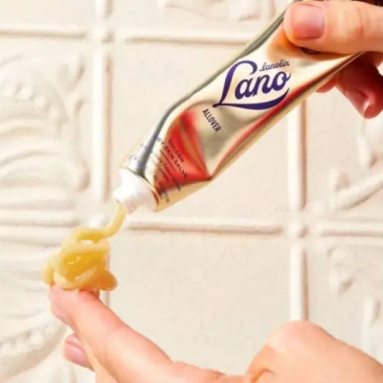 Lanolips Nourishing Golden Dry Skin Salve - 0.88oz image {5}