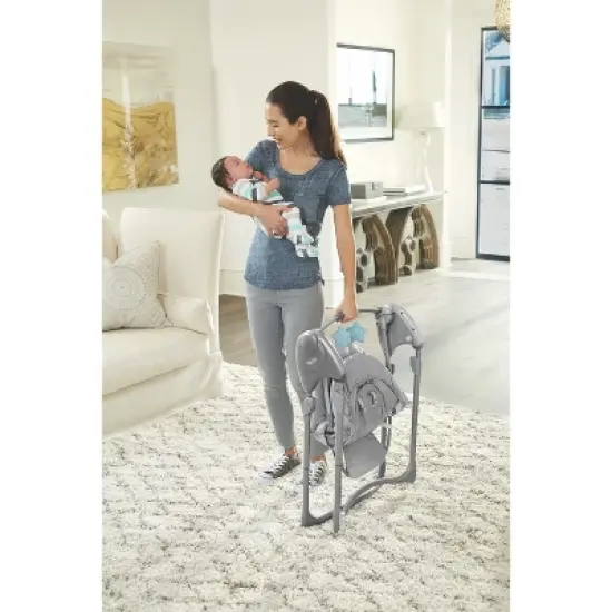 Graco Slim Spaces Compact Baby Swing image {5}