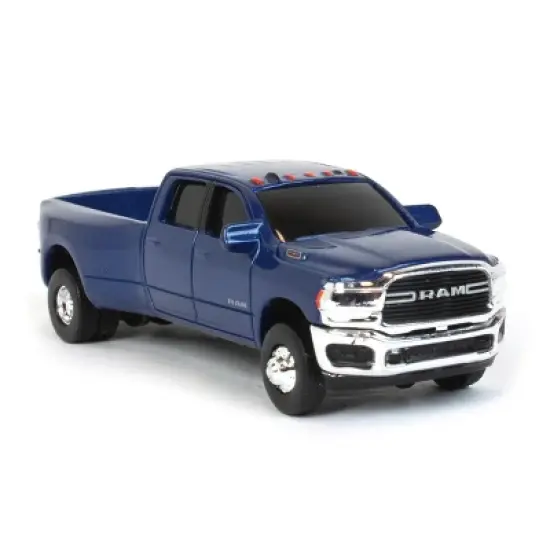 ERTL 1/64 Ram 3500 Die-cast Dually Pickup, Blue, Collect N Play by ERTL, 47169-1 image {1}