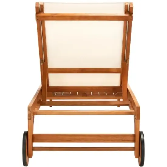 Ralden Sunlounger - Outdoor - PAT7070 - Natural/Beige -Safavieh image {5}