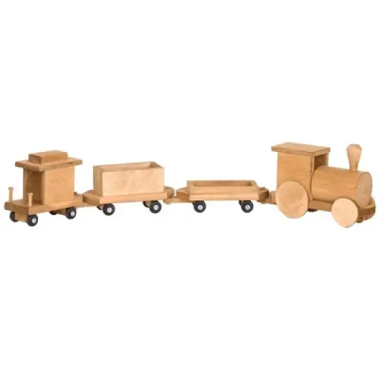 Remley Kids Wooden Toy Freight Train image {5}