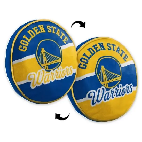 NBA Golden State Warriors 15'' Varsity Cloud Pillow image {2}