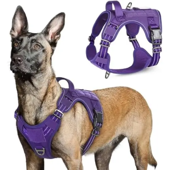 rabbitgoo Tactical Dog Harness image {8}
