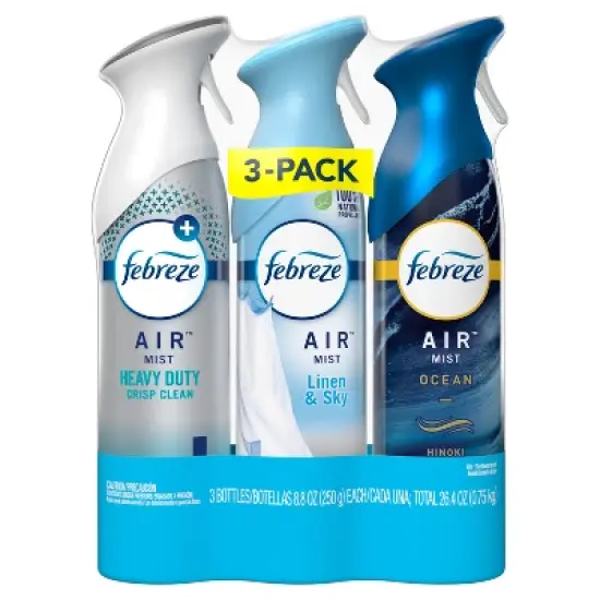Febreze Air Mist Variety Pack - 3pk image {10}