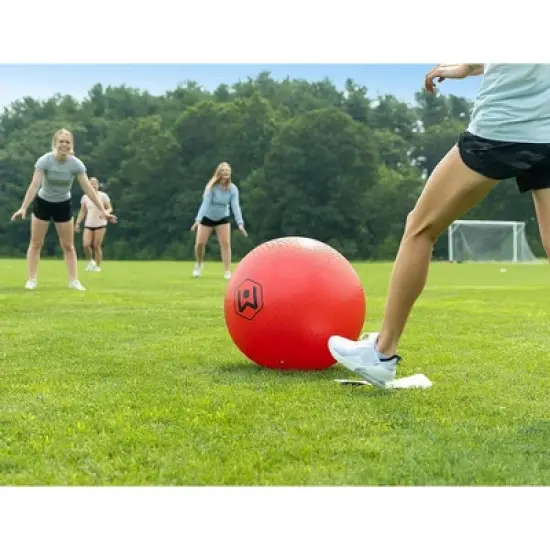 Wicked Big Sports: 20" Red Kickball - Giant Inflatable, Bases, Pump Included image {5}