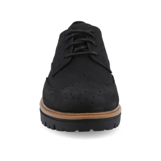 Journee Collection Women's Tru Comfort Foam&trade; Claudiya Oxford Flats image {4}