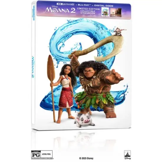Moana 2 (Steelbook) (Steelbook) (4K/UHD)(2024) image {1}