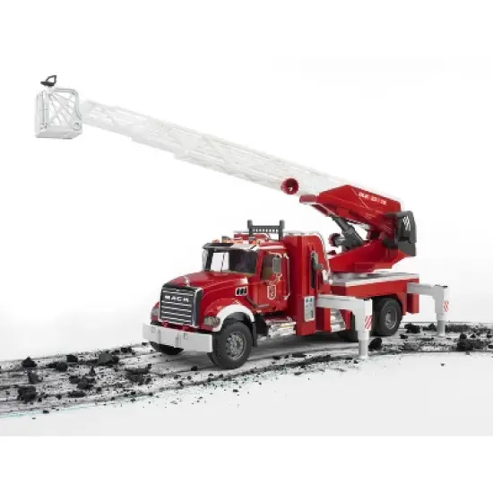 Bruder MACK Granite Fire Engine with Working Water Pump image {1}