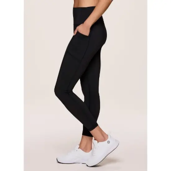 RBX Active Women's Tech Flex High Waisted Squat Proof 7/8 Leggings with Pockets image {4}