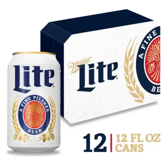 Miller Lite Beer - 12pk/12 fl oz Cans image {9}