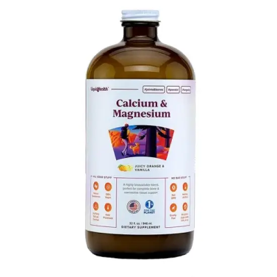 Calcium & Magnesium Bariatric Liquid Vitamins image {1}