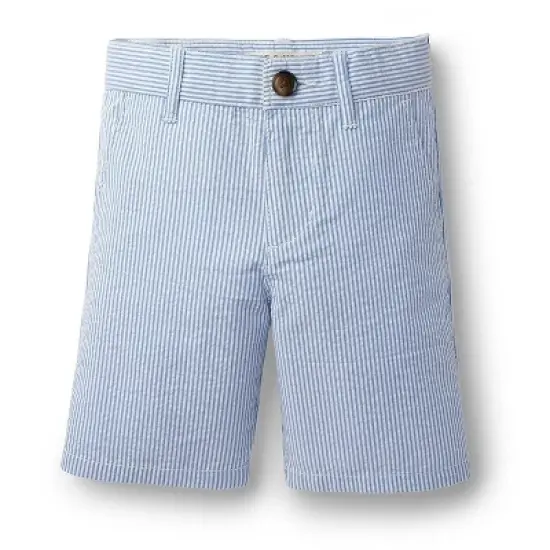 Hope & Henry Boys' Organic Cotton Seersucker Short, Toddler image {12}