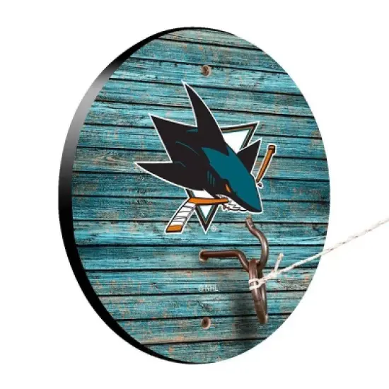 NHL San Jose Sharks Hook & Ring Game Set image {1}