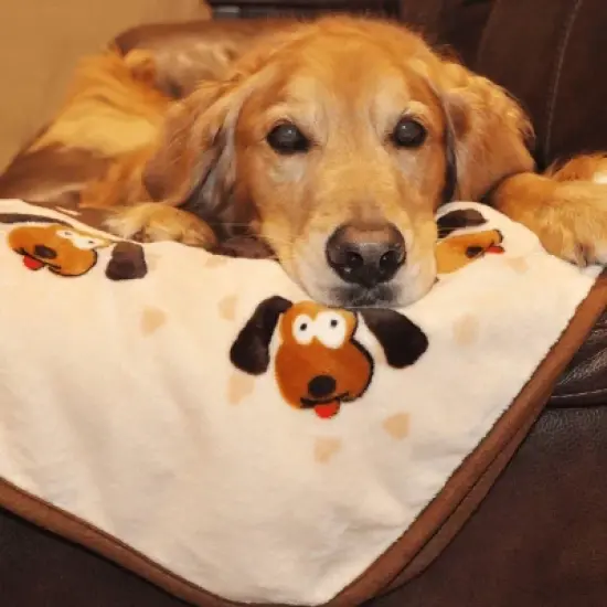 Snuggle Puppy Blanket for Pets - Neutral image {1}