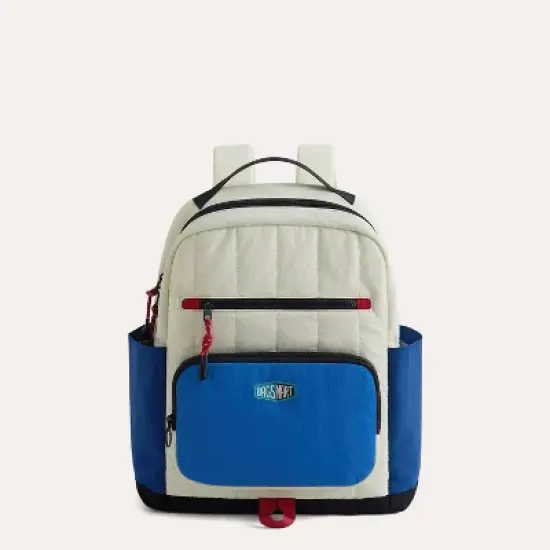 Bagsmart Kids' 14L Walker Featherlight Color Block Kids Backpack with Pencil Case image {16}