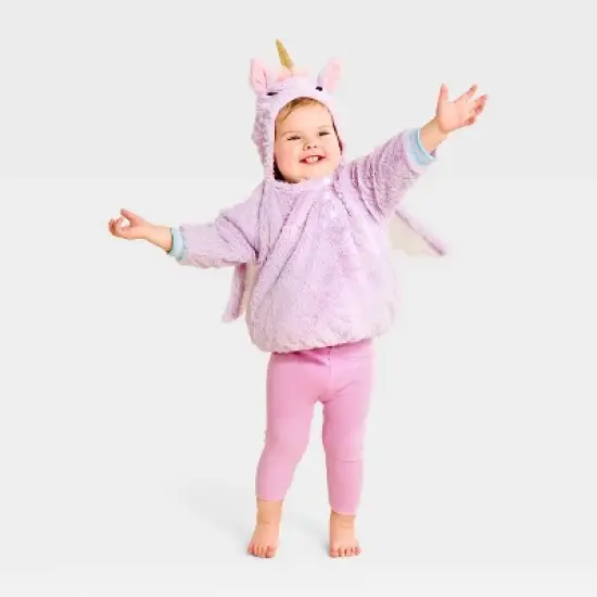 Infant and Toddler Unicorn Halloween Costume Pullover - Hyde and EEK! Boutique&trade; image {3}
