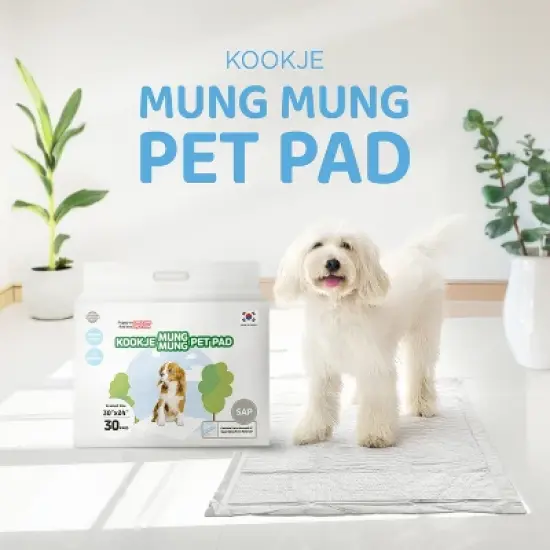 Kproduct4u Mung Mung Absorbent Upcycled Pulp Pads for Dogs image {1}