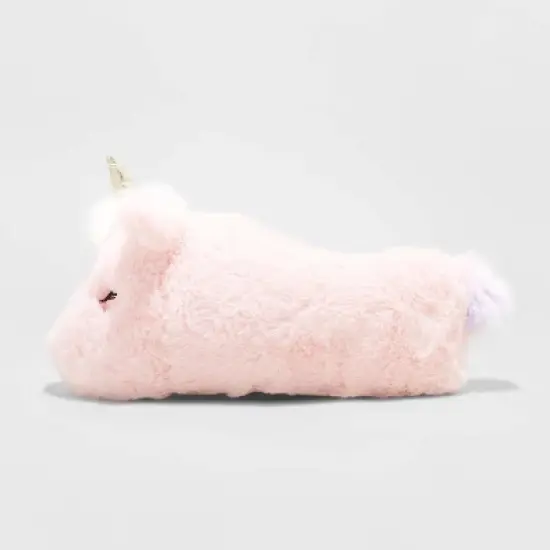Kids' Jaslynn Unicorn Slippers - Cat & Jack&trade; Pink image {1}