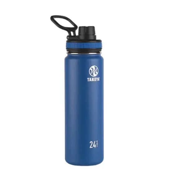 Takeya 24oz Originals Insulated Stainless Steel Water Bottle with Spout Lid image {8}