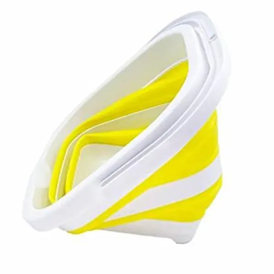 SAMMART 5L (1.3 Gallon) Collapsible Rectangular Handy Basket/Bucket image {2}