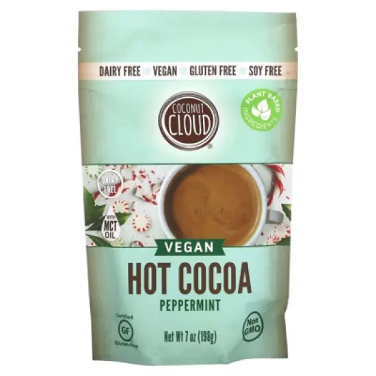 Coconut Cloud Vegan Hot Cocoa, Peppermint, 7 oz (198 g) image {2}
