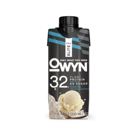 OWYN Pro Elite 32g Dairy Free Protein Shake - Vanilla - 4ct image {3}
