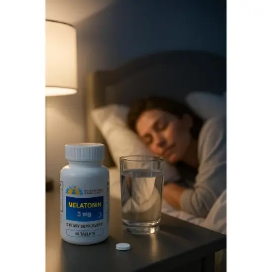 Gericare Melatonin 3mg Tablets, 60 Ct image {3}