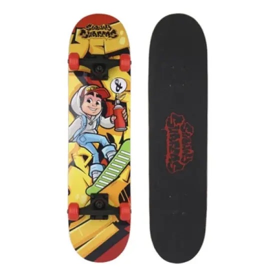 Subway Surfer 31" Skateboard for beginners and skate veterans with ABEC 1 Bearings - Jake image {7}