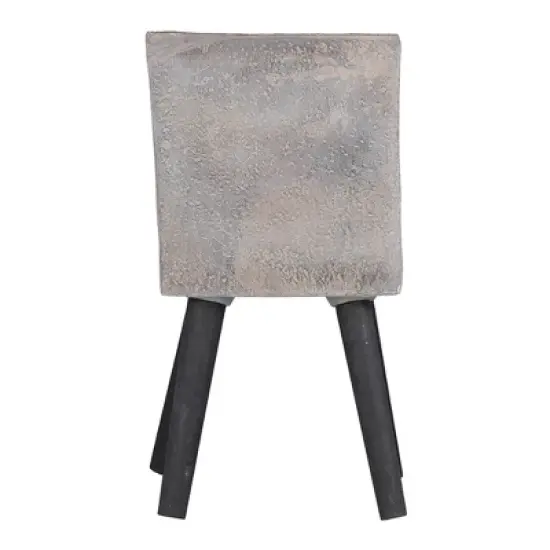 A&B Home Greek God Blowing Statue Outdoor Planter - Gray/Black Finish image {3}