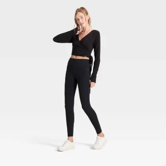 Women's Wrap Long Sleeve Top - JoyLab&trade; image {2}