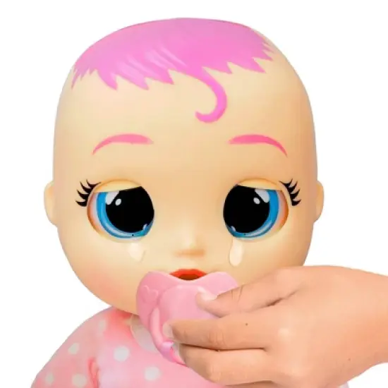 Cry Babies Newborn Coney Interactive Baby Doll with 20+ Baby Sounds and Interactive Bracelet image {3}