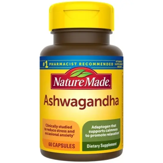 Nature Made Ashwagandha Capsules - 60ct image {9}