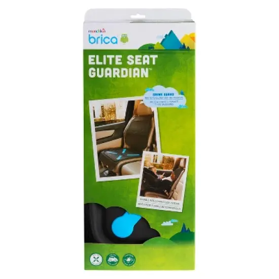 Munchkin Brica Elite Seat Guardian Car Seat Protector, Crash Test Approved - Dark Gray image {5}