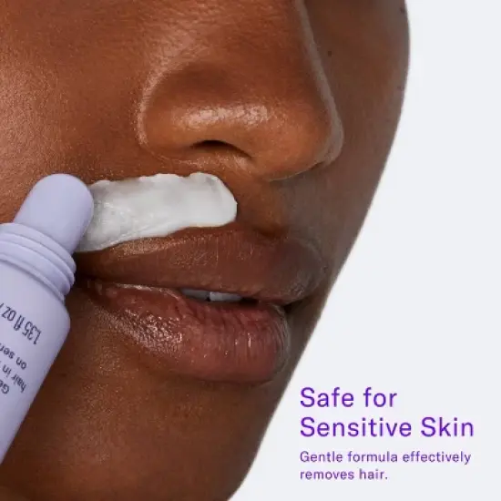 Flamingo Women's Facial Hair Removal Treatment Cream with Calming Serum - 40ml image {2}