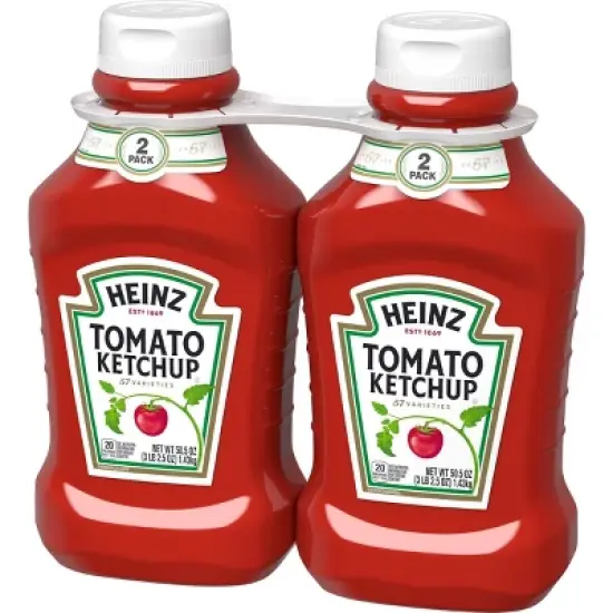 Heinz Tomato Ketchup - 101oz/2pk image {9}