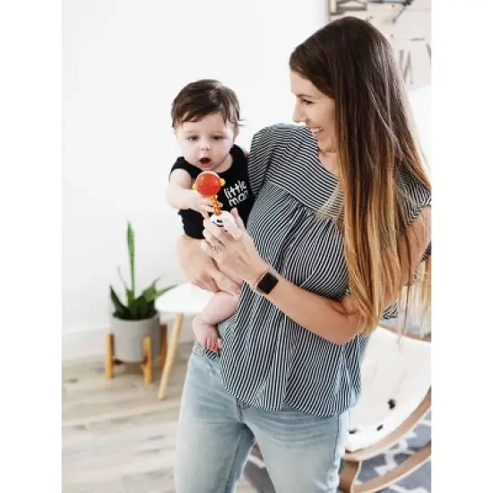 SmartNoggin NogginStik Developmental Light-up Rattle and Parent Guide image {2}