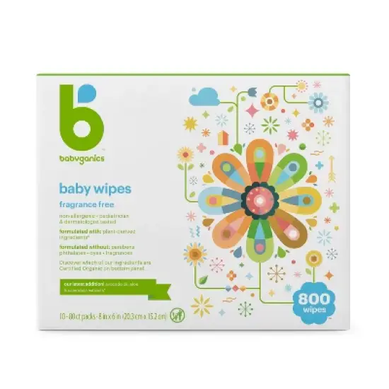 Babyganics Fragrance-Free Baby Wipes (Select Count) image {5}