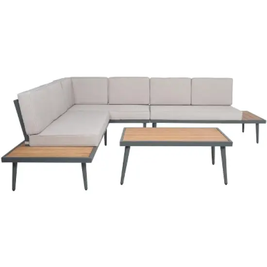 Guthrie Corner Living Set - Indoor/Outdoor - PAT7724 - Safavieh image {9}