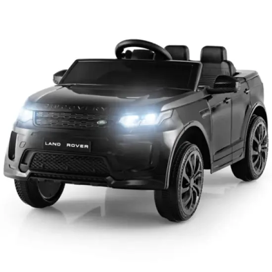 Costway 12V Kids Ride On Car Licensed Land Rover Electric Vehicle w/ Remote Control White\Black\Pink image {9}
