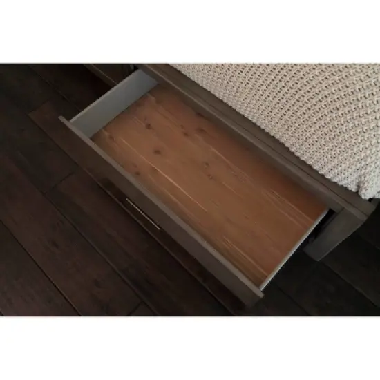 4pc Alix Bedroom Set Gray - Abbyson Living image {6}